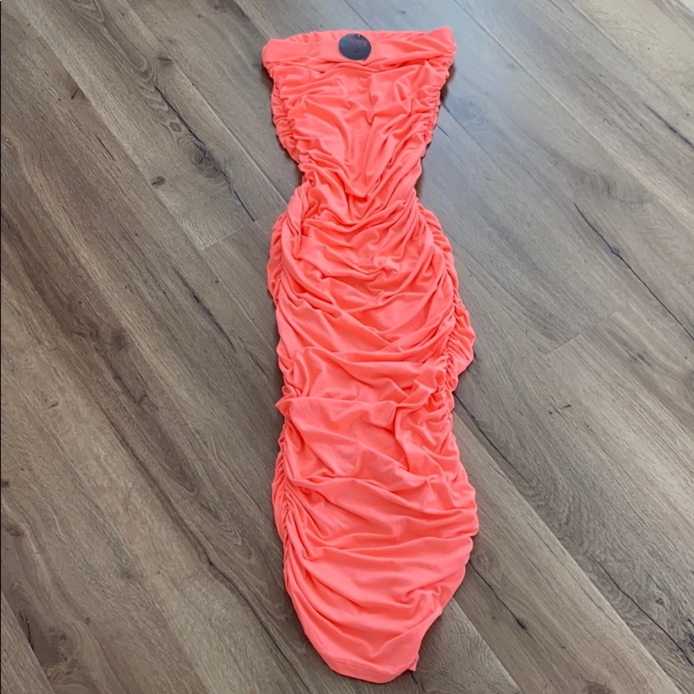 Hot Miami Styles neon tube dress very stretchy